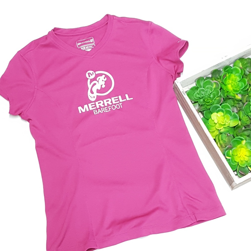 Merrell Pink Opti-wick Top